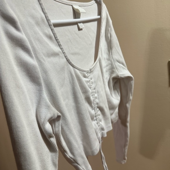 H&M long sleeve ribbed shirt - Picture 6 of 6